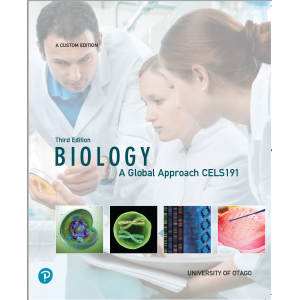 CELS191 Edition - Biology: A Global Approach (3e of Global 12th edition)