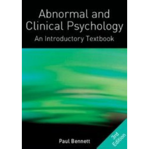 Abnormal & Clinical Psychology : An Introductory Textbook 3E