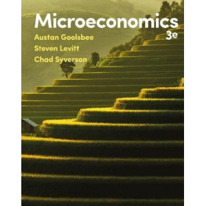 Microeconomics 3E (International Edition)